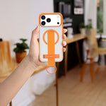 LZEL MagMatte Grip Case for iPhone 17 Pro Max | Papaya Orange