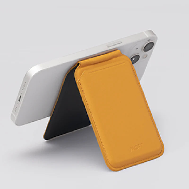 Moft Flash Wallet & Stand - MagSafe Compatible - Yellow