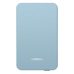 بطارية شحن متنقلة موماكس Q.Mag Power 6 لاسلكي مغناطيسي | أزرق