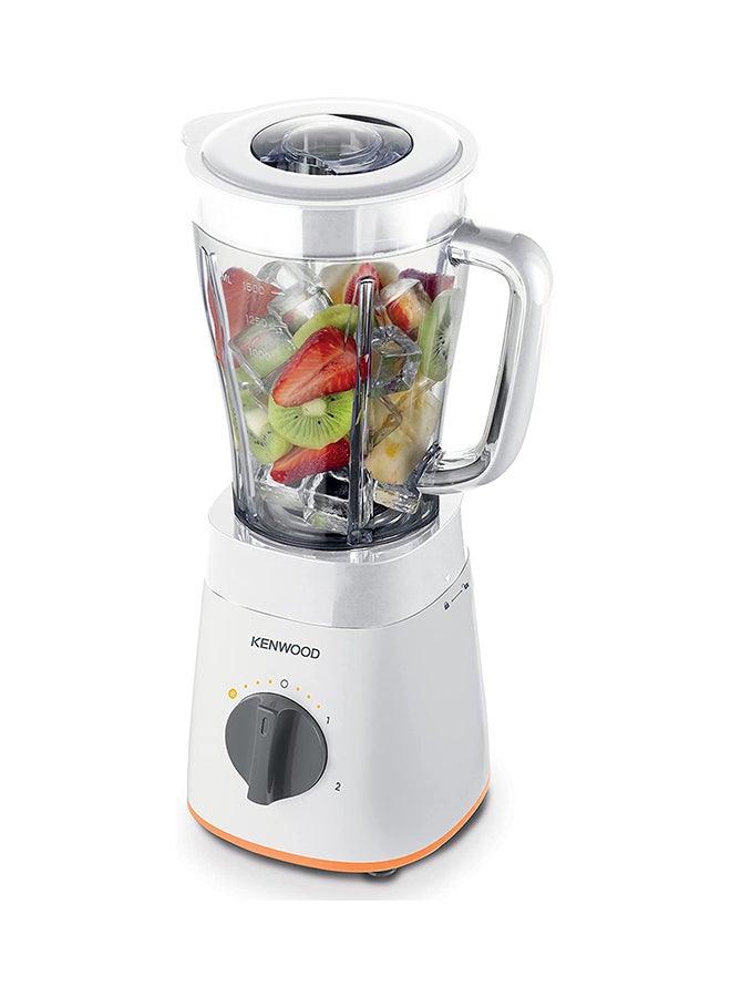 Blender, Ice Crush Function, Multi Mill, Grinder, Chopper, 2 Speeds 2 L 500W | White