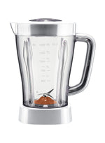 Blender, Ice Crush Function, Multi Mill, Grinder, Chopper, 2 Speeds 2 L 500W | White