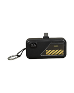 LZEL NanoFlux Charger Mini – 5,000mAh PD Type-C Power Bank with Built-in Lightning Cable | Black