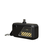 LZEL NanoFlux Charger Mini – 5,000mAh PD Type-C Power Bank with Built-in Lightning Cable | Black