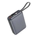 LZEL Neurode Sync - 20,000mAh PD Mini Power Bank 22.5W with Built-in Cable