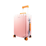 90 Percent 4 Wheels ABS Aluminum Frame 20 Inch Suitcase
