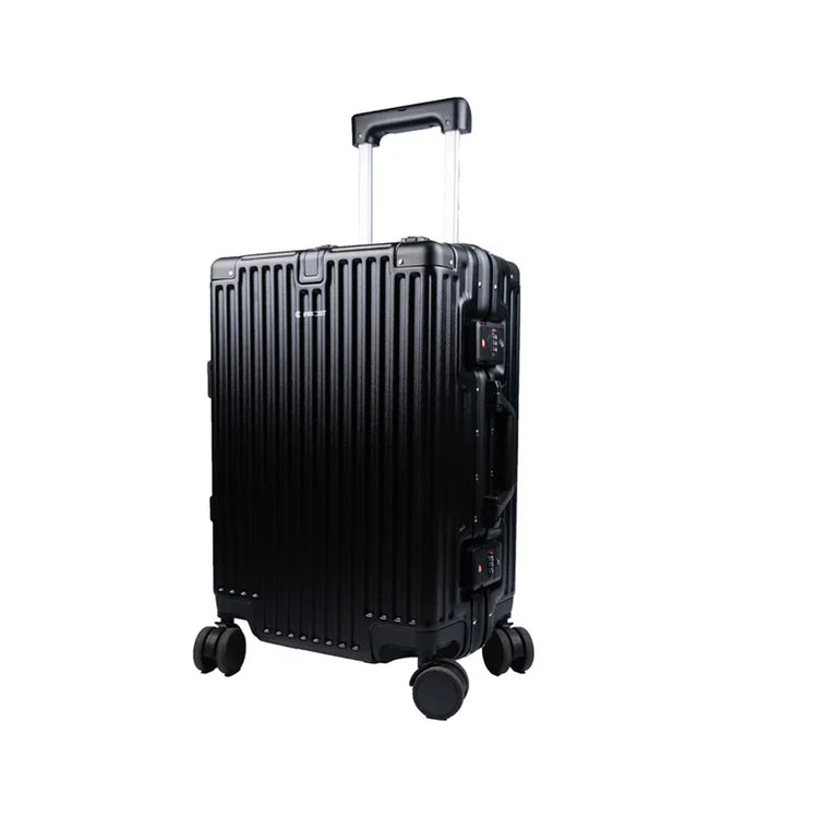 90 Percent 4 Wheels ABS Aluminum Frame 24 Inch Suitcase