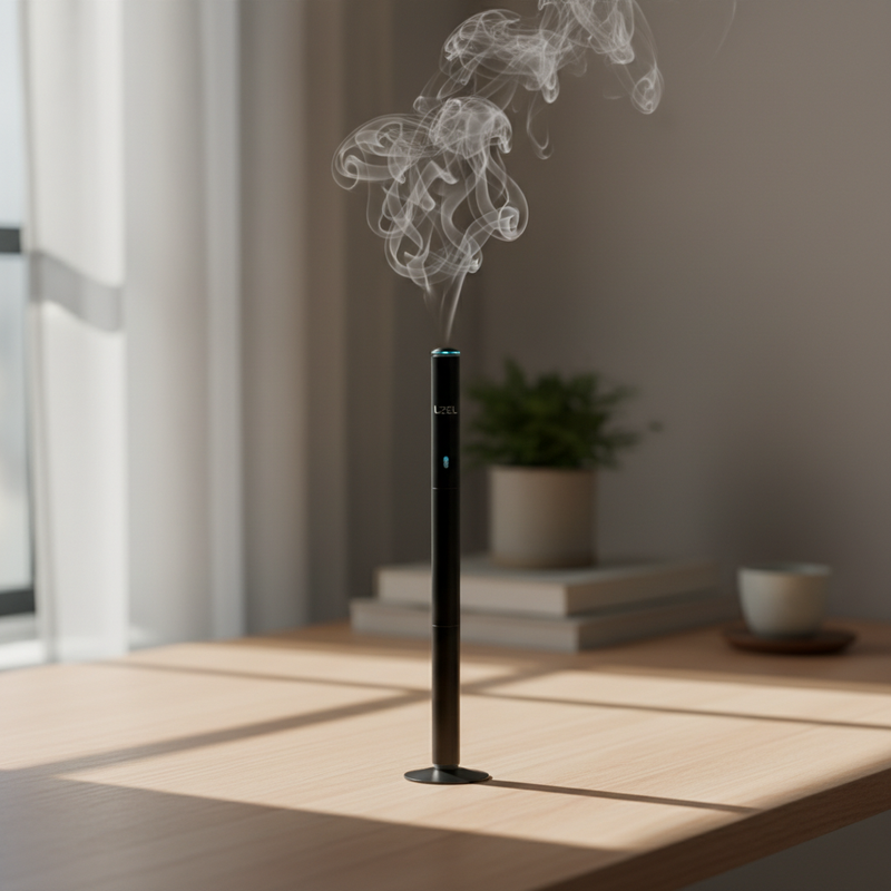 LZEL Aroma Diffuser Aromavista Serenity Prestige Scent Diffuser Waterless Nebulizer Aroma Diffuser, 2000sqft