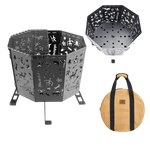 Naturehike Totem Folding Fire Pit | Black