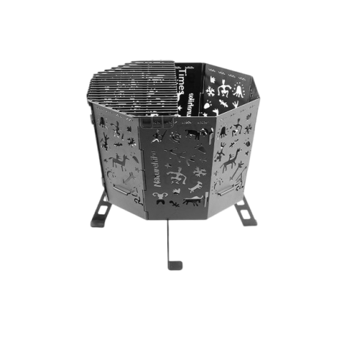 Naturehike Totem Folding Fire Pit | Black