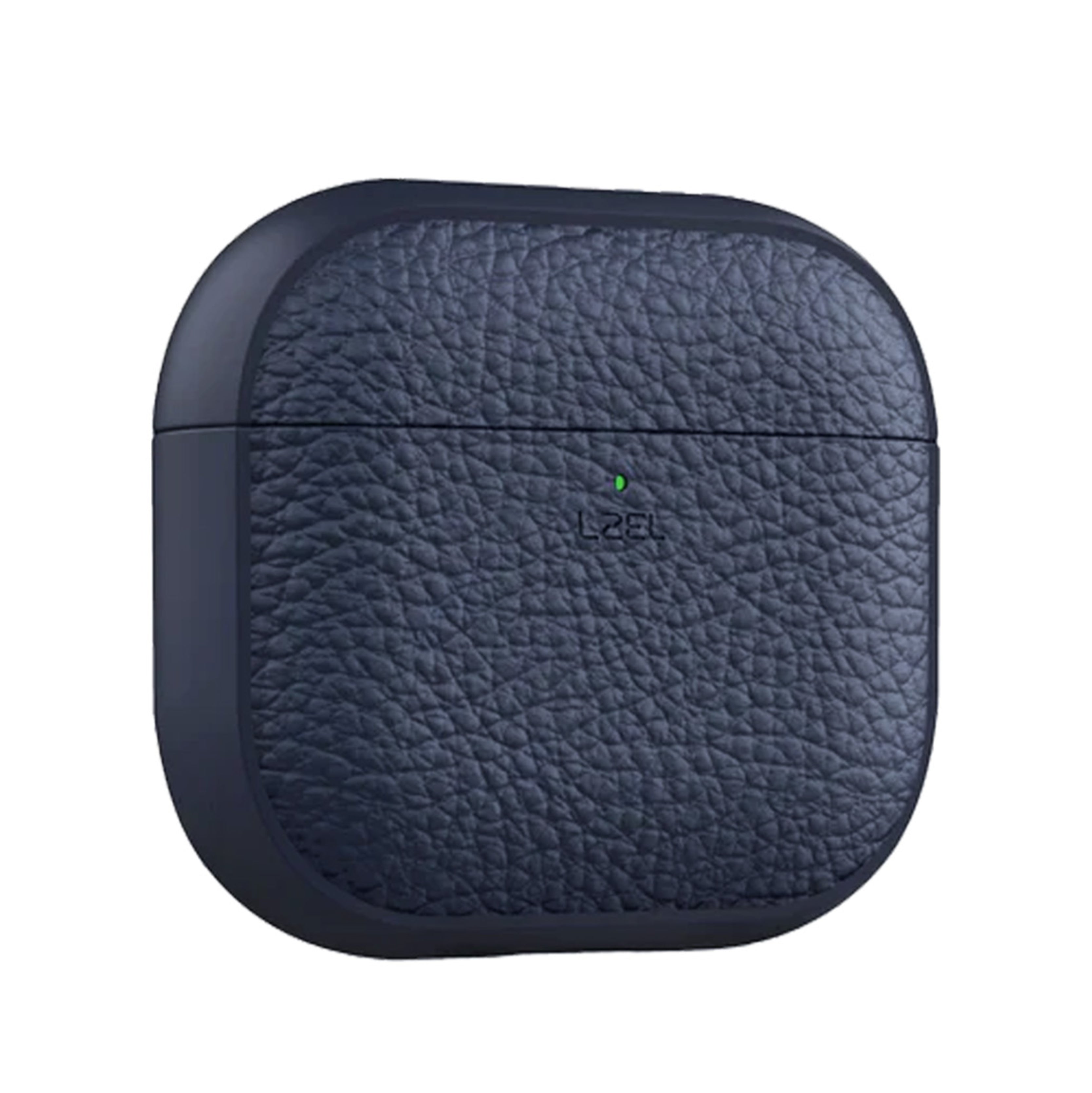 LZEL Airpods 4 Aurum Guard Premium TPU Leather Case |Blue