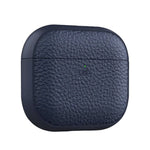 LZEL Airpods 4 Aurum Guard Premium TPU Leather Case | Blue