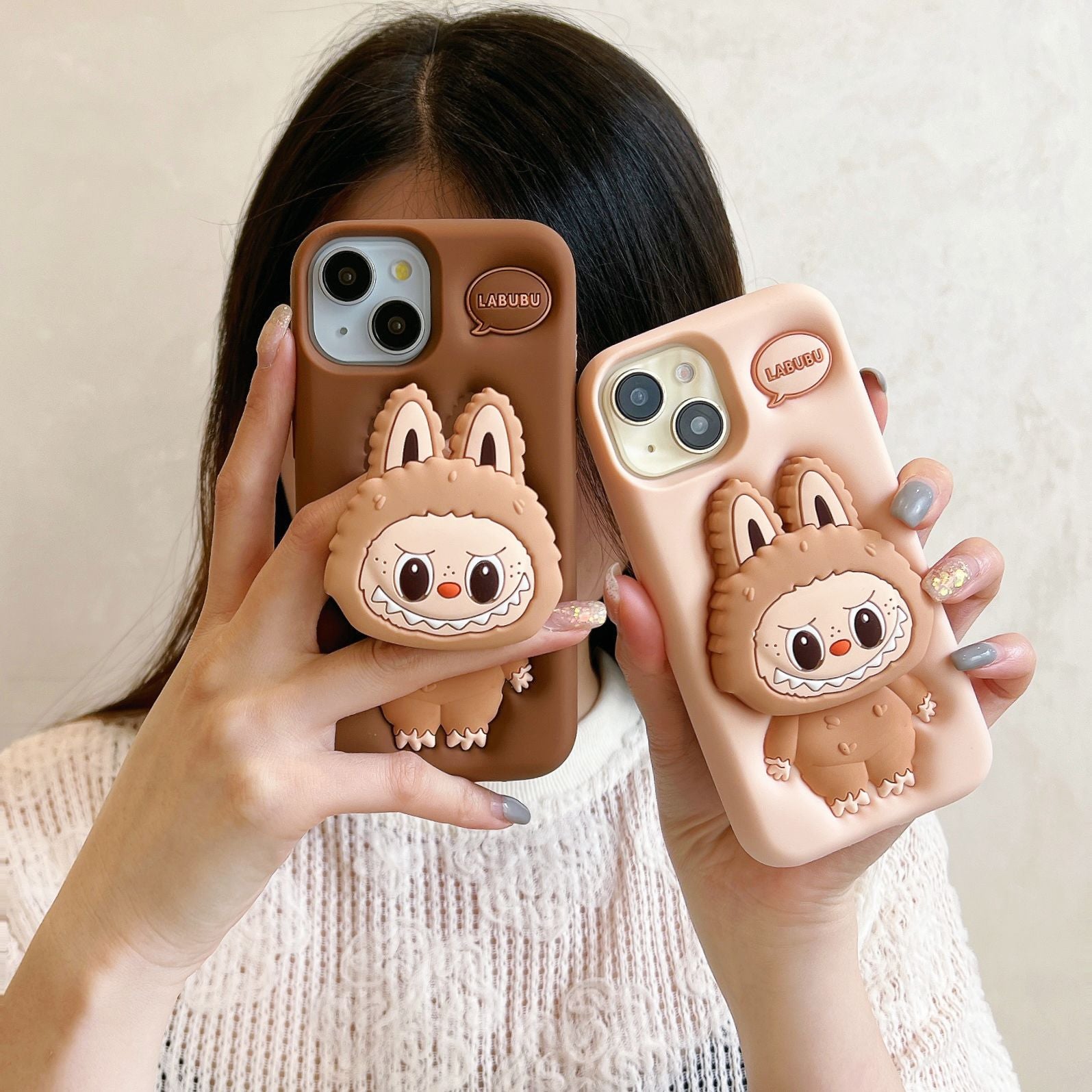 Cute Face Doll Case for iPhone 13 | Mixed Colors