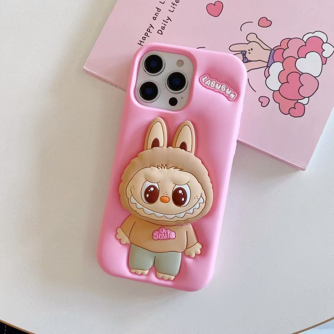 Cute Face Doll Case for iPhone 16 Pro | Mixed Colors