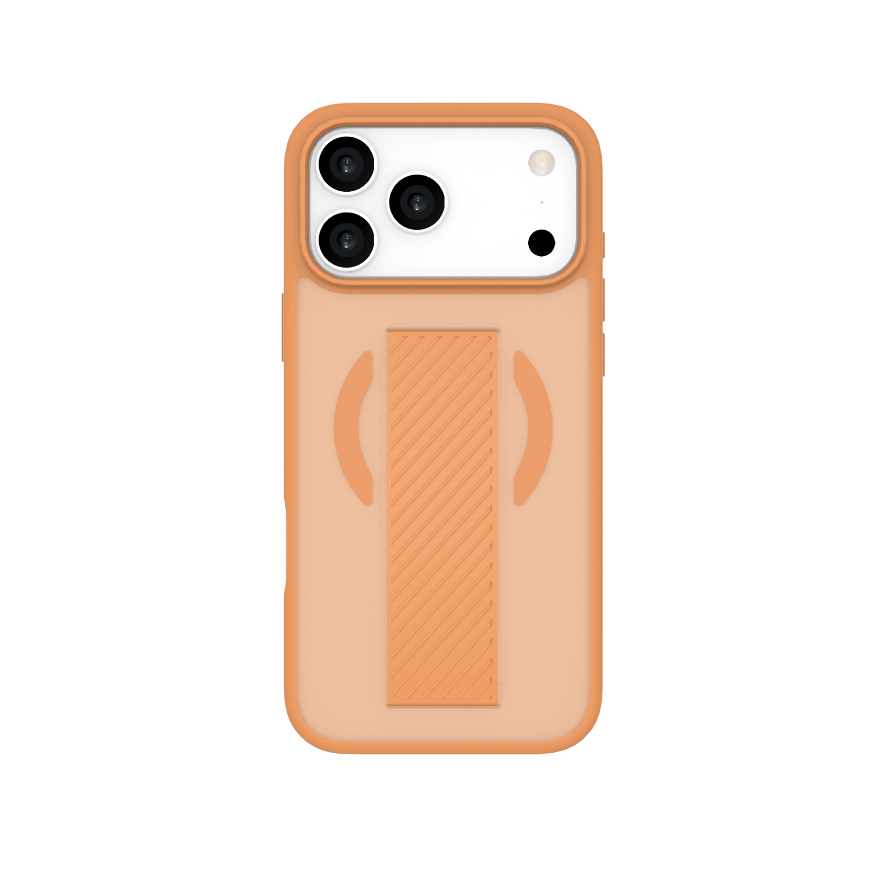 LZEL MagMatte Band Case for iPhone 17 Pro Max | Papaya Orange