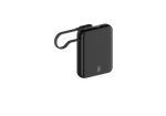 LZEL PrimeBrio 10K Mini PD Power Bank – 10000mAh, 30W, Built-in Type-C Cable