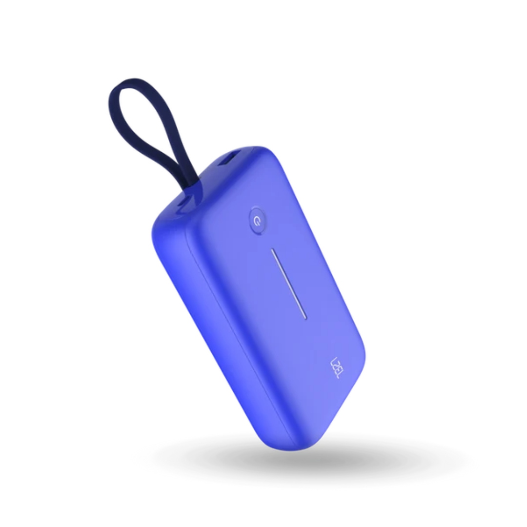 LZEL PrimeBrio Neo 20K Power Bank 30W – 20000mAh, Detachable Type-C Cable