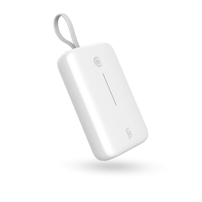 LZEL PrimeBrio Neo 20K Power Bank 30W – 20000mAh, Detachable Type-C Cable