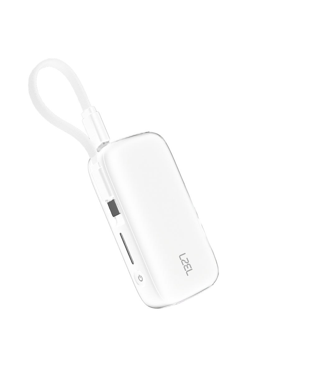 LZEL PrimeBrio Neo 5K Mini Power Bank 22.5W – 5000mAh, Detachable Type-C Cable