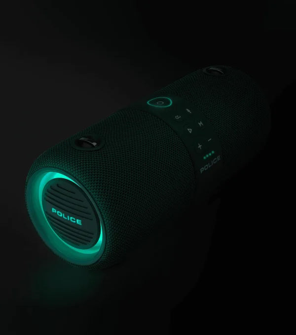 Police Portable Speaker Green