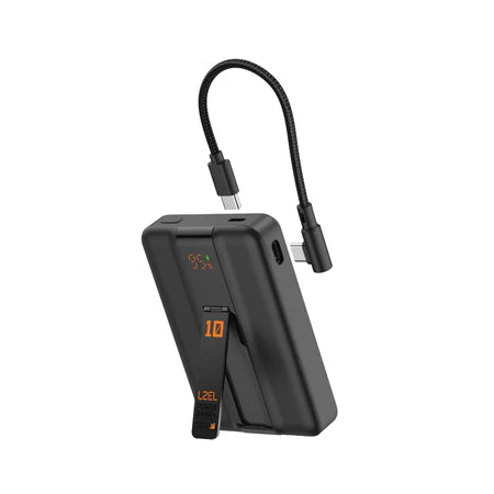 LZEL ZenoFlex MaxCharge 10000mAh Wireless Charging Power Bank – 20W Wired Output / 18W Input (15W Wireless)