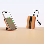 LZEL ZenoFlex MaxCharge 10000mAh Wireless Charging Power Bank – 20W Wired Output / 18W Input (15W Wireless)
