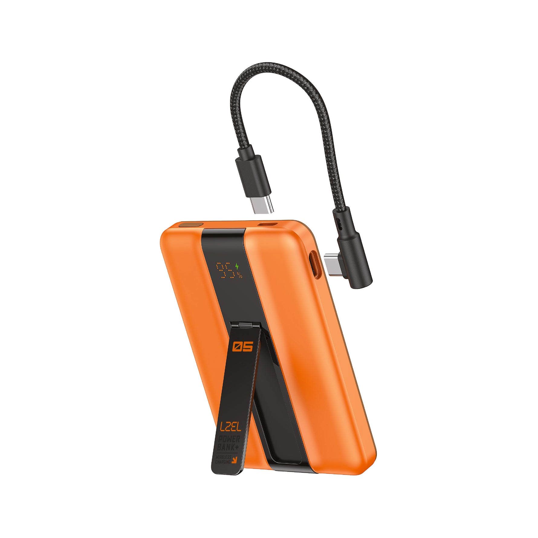 LZEL ZenoFlex MaxCharge 5000mAh Wireless Charging Power Bank – 20W Wired Output / 18W Input (15W Wireless)