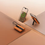 LZEL ZenoFlex MaxCharge 5000mAh Wireless Charging Power Bank – 20W Wired Output / 18W Input (15W Wireless)