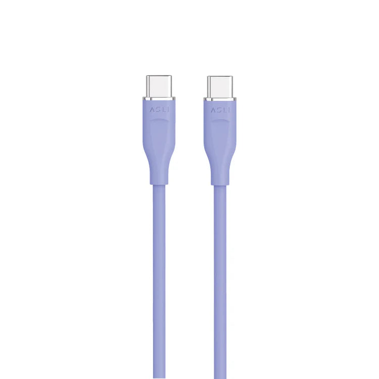 Asli Global Power Wire Lux Silicone USB-C to USB-C Cable 2M