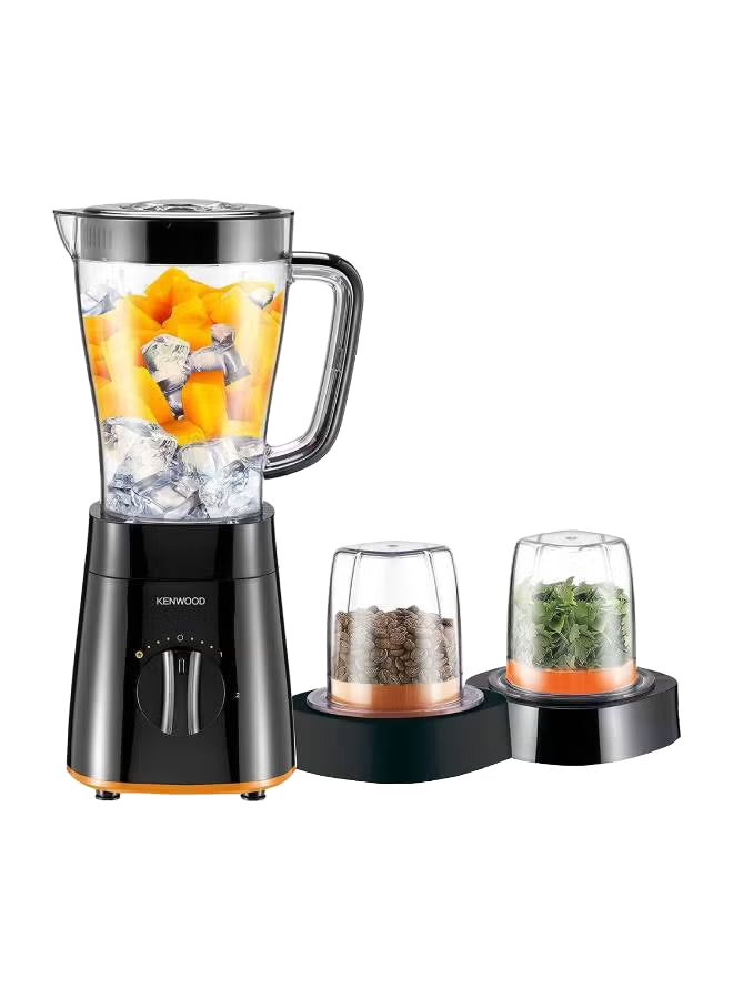 Kenwood Blender Smoothie Maker 500W 1.5L Juicing Bowl 2L (BLP16.360BK) | Black