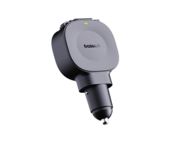 شاحن سيارة Baseus PrimeTrip VR2 مع كابل قابل للسحب C+C بقوة 45 واط | أسود 
