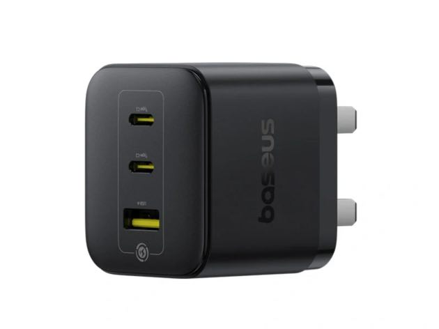 شاحن Baseus Palm سريع 2C+U بقوة 65 واط | أسود 