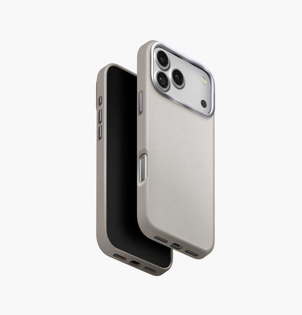 Uniq Hybrid Lyden MagSafe Case for iPhone 17 Pro Max | Clay