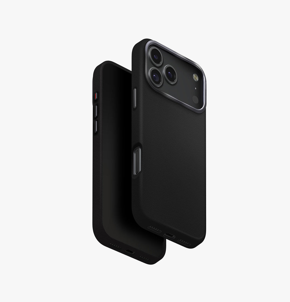 Uniq Hybrid Lyden MagSafe Case for iPhone 17 Pro | Dallas Black