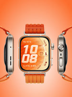 HUAWEI Watch Fit 5 Pro + Bundle Offer | Gradient Orange Nylon Strap