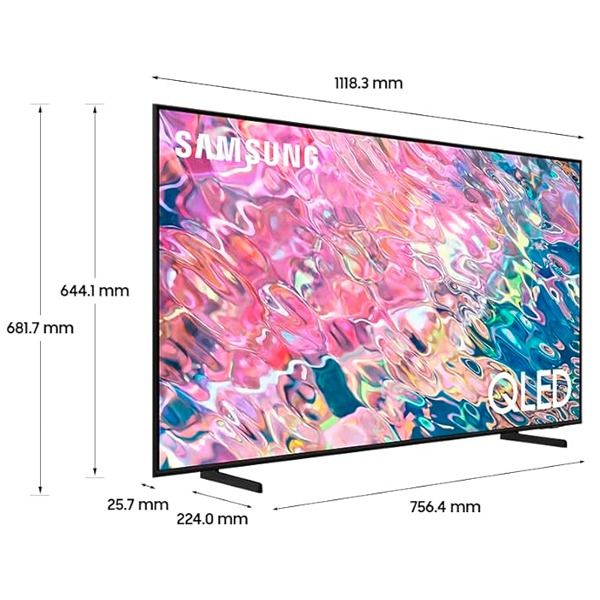 تلفزيون سامسونج 50 بوصة QLED 4K معايرة Quantum HDR LED | QA50Q60BAUXZN