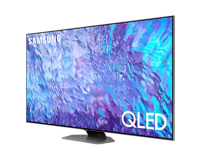 شاشة سامسونج 55 بوصة مسطحة QLED 4K | QA55Q80CAUXZN