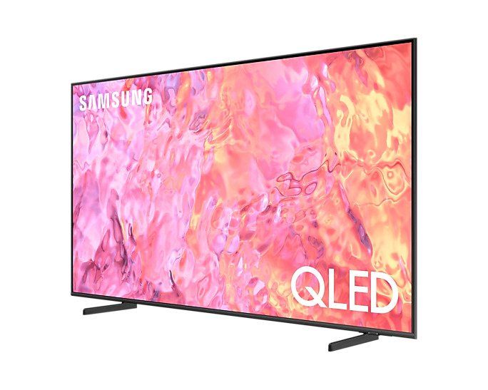 شاشة سامسونج 75 بوصة مسطحة QLED 4K | QA75Q60CAUXZN