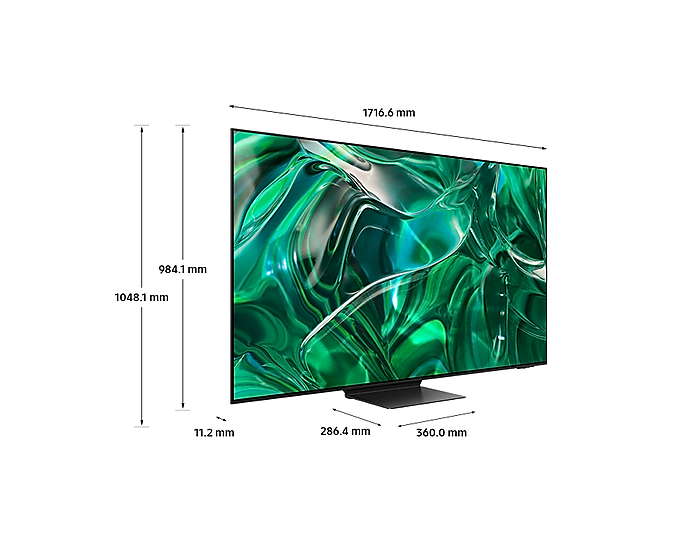 شاشة سامسونج 77 بوصة OLED 4K | QA77S95CAUXZN