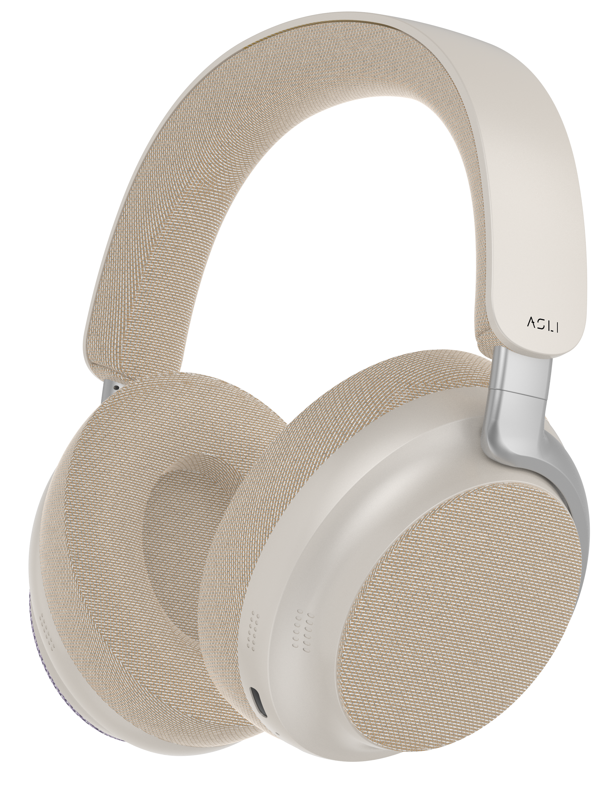 Asli Global Echo Max II Ultimate Sound Over-Ear Wireless Headphones | Beige