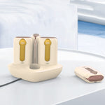 LZEL Quadra Energia X Station 10000mAh Charging Station Built In Cable Lightning And Type-C | Yellow