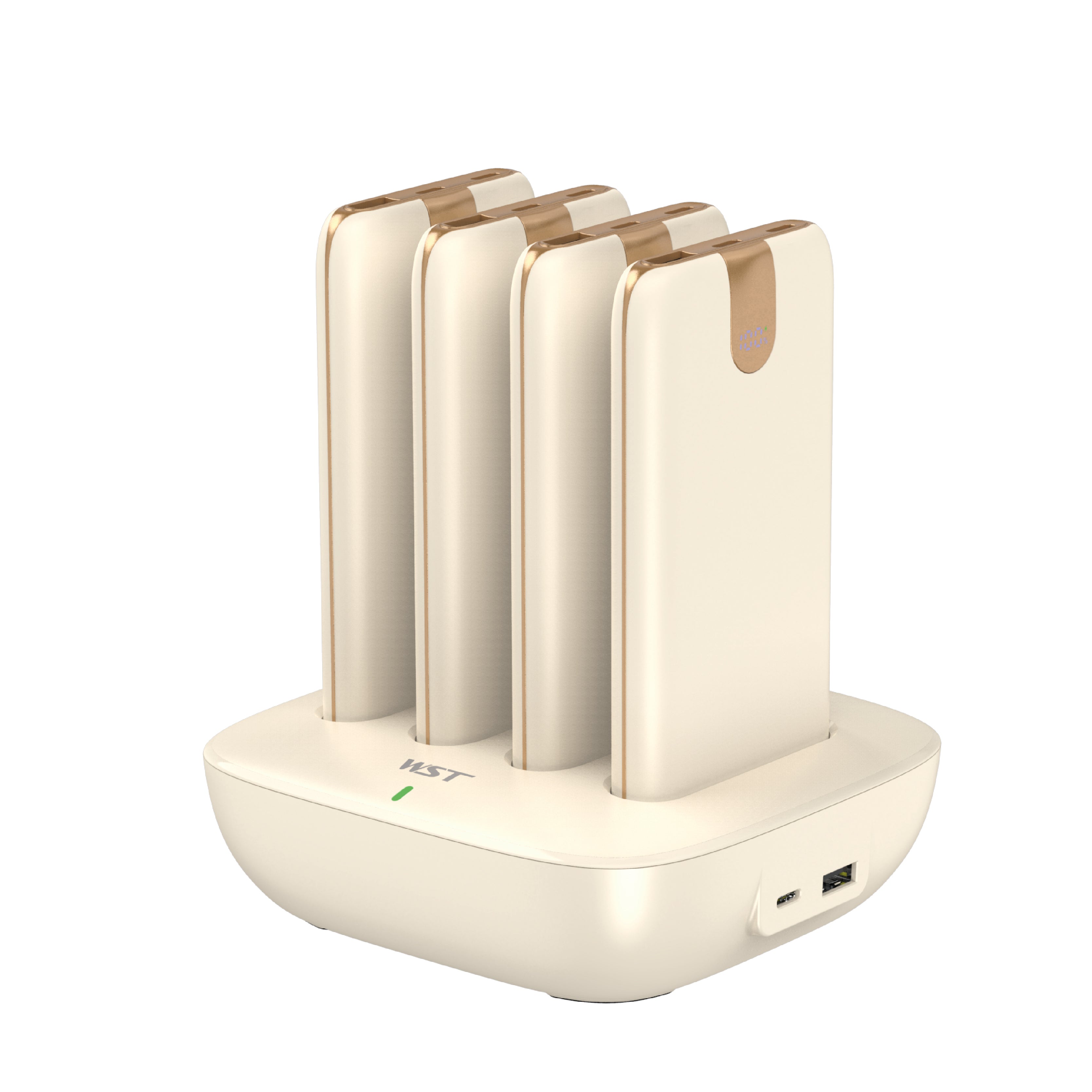 LZEL Quadra Energia Y Station 10000mAh Charging Station Built In Cable Lightning And Type-C | Yellow