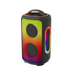 سماعة الحفلات Lzel Aquilasonus A300 بتقنية البلوتوث، مع إضاءة RGB، بقدرة عالية 20 واط وبطارية بسعة 4500 مللي أمبير