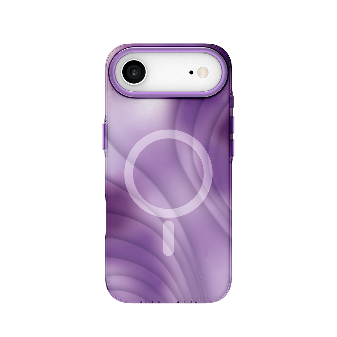 كڤر حماية LZEL MagFluxo Craft لهاتف iPhone Air | بنفسجي