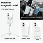 Asli Global Gravitas iPhone 16 Clear Mag MagSafe Slim Case|Transparent