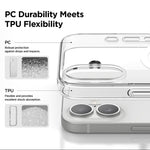 Asli Global Gravitas iPhone 16 Clear Mag MagSafe Slim Case|Transparent