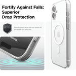 Asli Global Gravitas iPhone 16 Clear Mag MagSafe Slim Case|Transparent