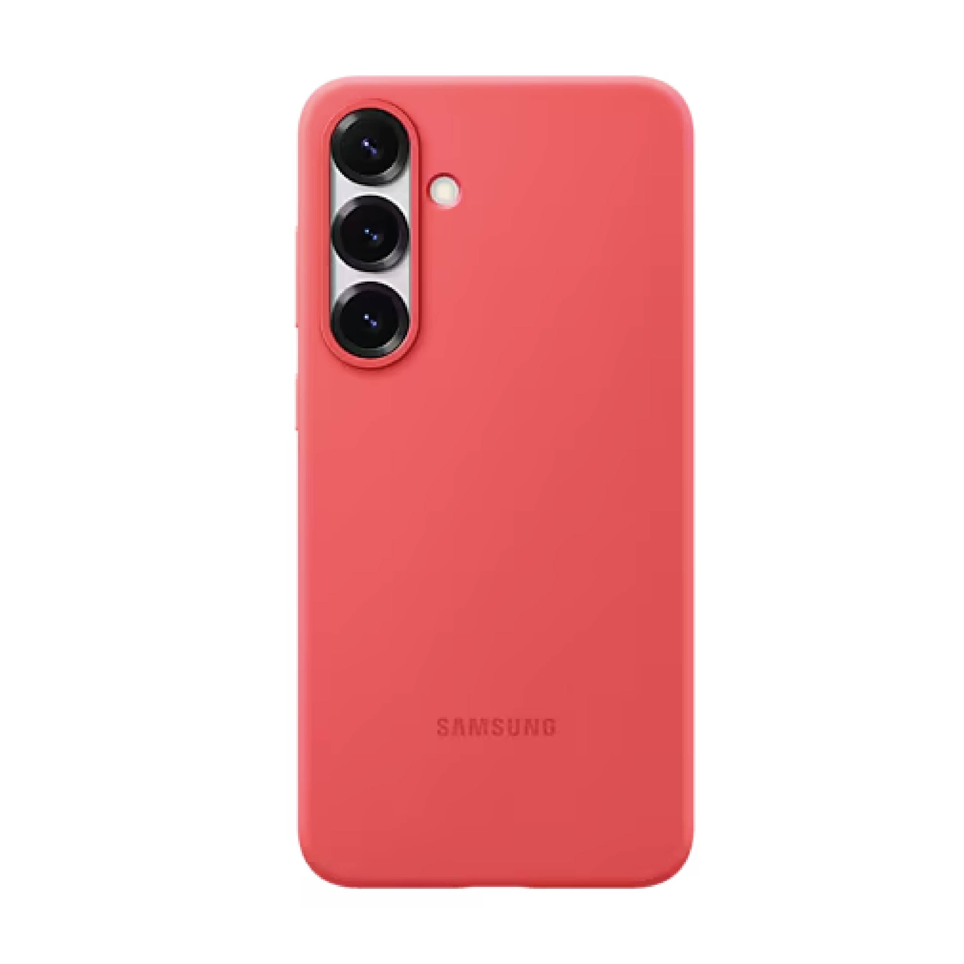 Samsung Galaxy S25 Silicone Case Red