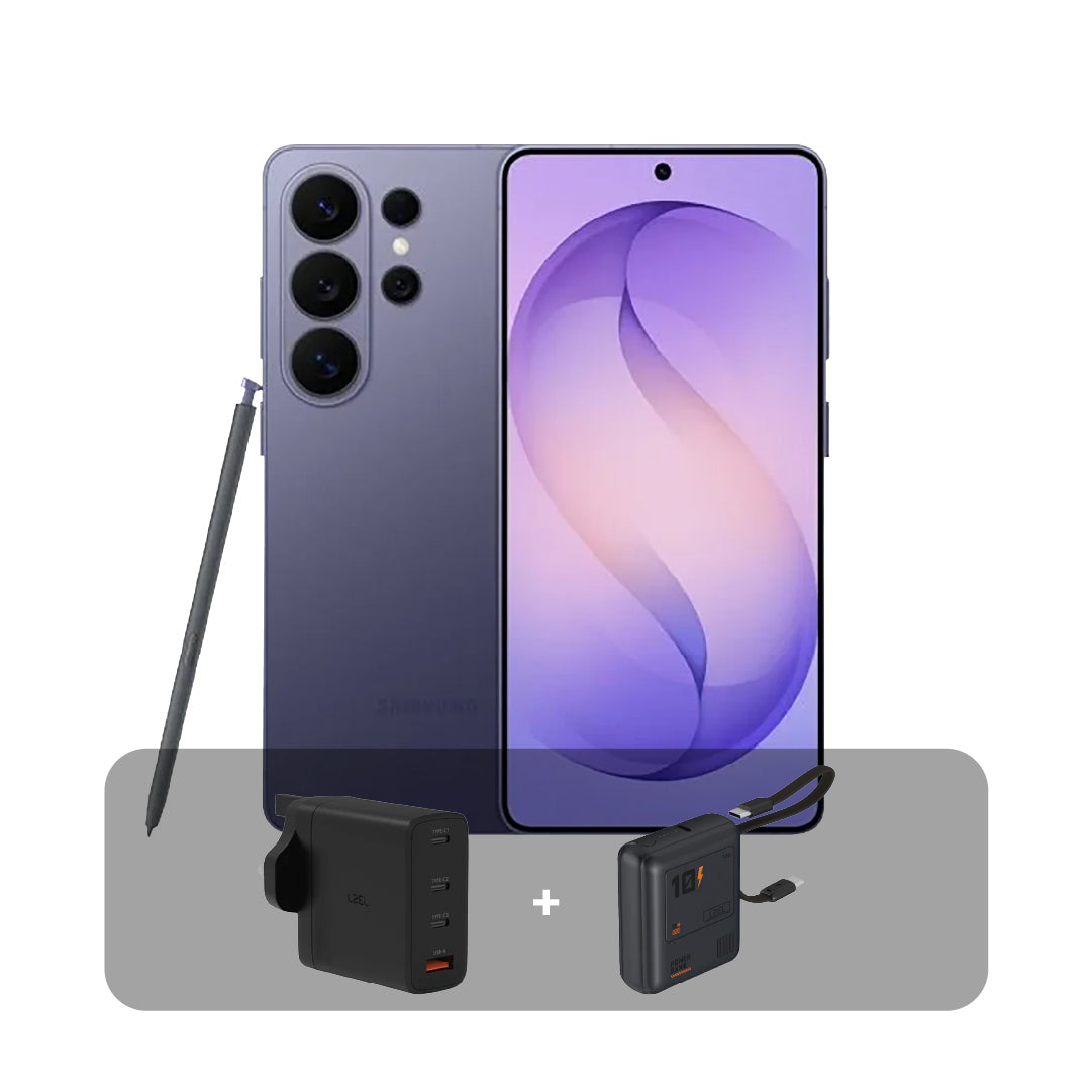 سامسونج S26 Ultra 5G، شاشة 6.9 بوصة، 12 جيجابايت، 256 جيجابايت + عرض الباندل | بنفسجي