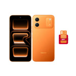 هاتف Tecno Spark 50C بسعة 128 جيجابايت وذاكرة RAM ‏4 جيجابايت | برتقالي