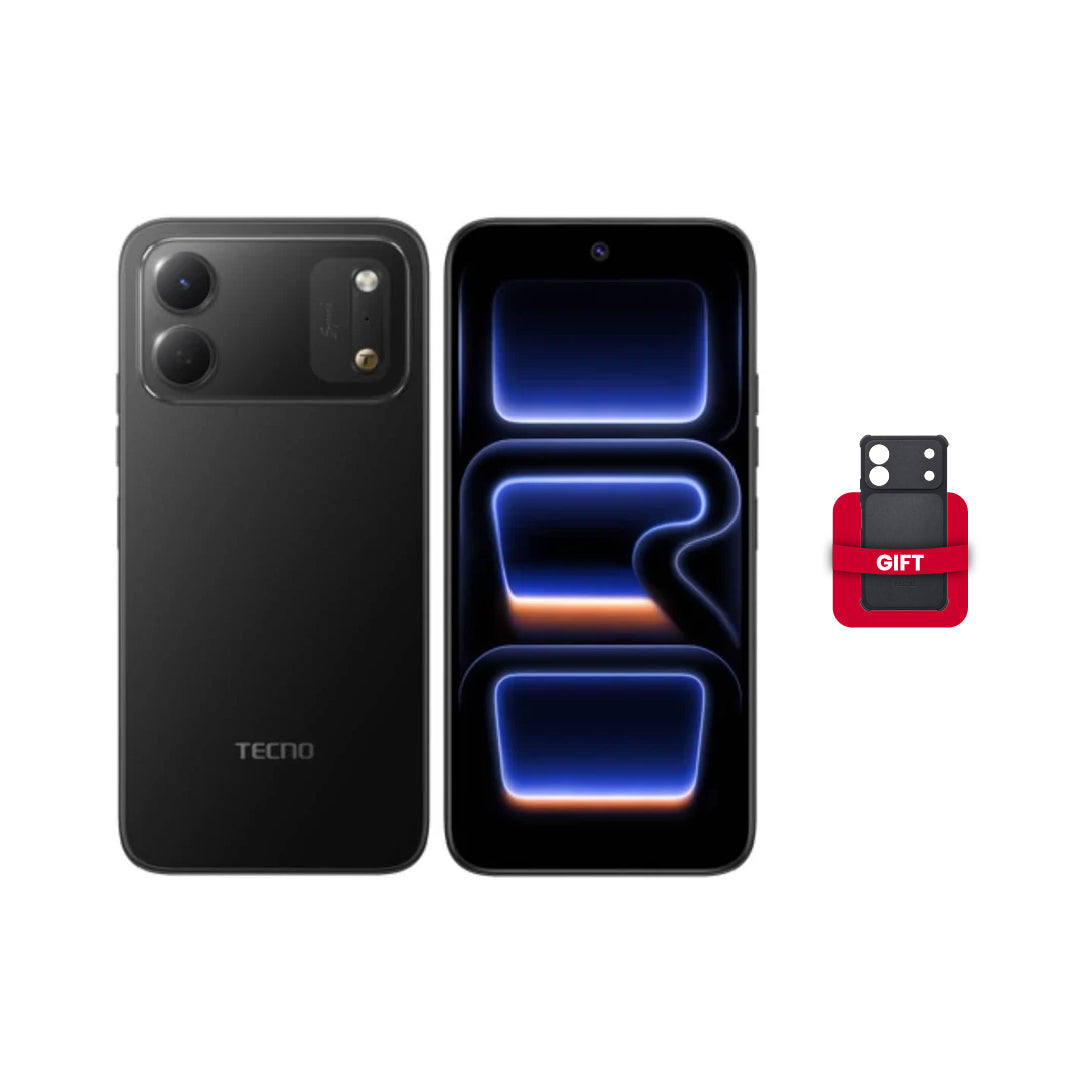 هاتف Tecno Spark 50C بسعة 128 جيجابايت وذاكرة RAM ‏4 جيجابايت | أسود